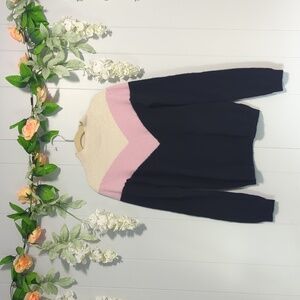 Uniqlo x Ines de la Fressange Cashmere Color Block Sweater S